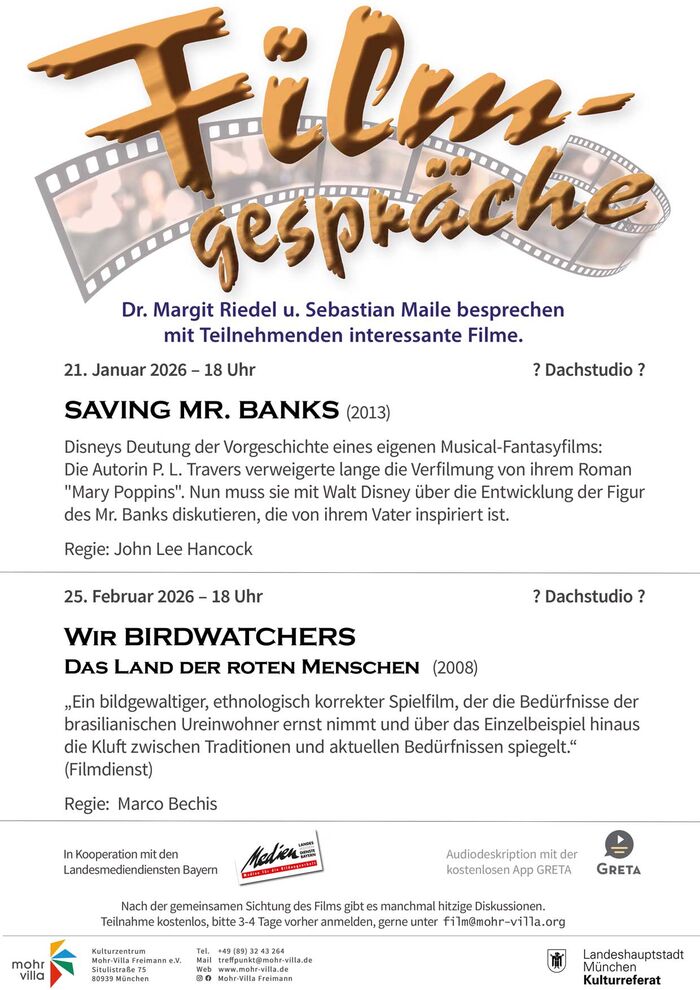 Plakat zur Veranstaltung: Saving Mr. Banks (2013)